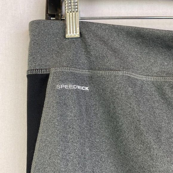 REEBOK Gray Speedwick Running Legging - Picture 6 of 6